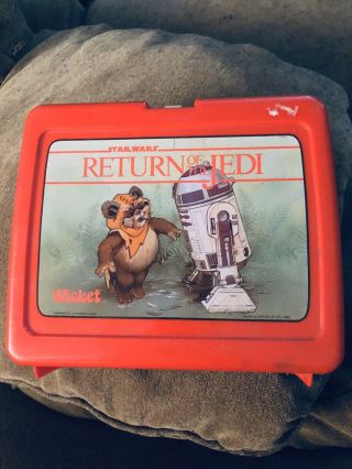 Vintage Star Wars Lunch Box Return Of The Jedi