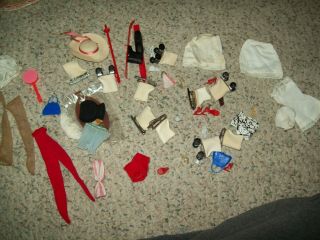 Vintage Barbie Outfit Undergarments And Accessories