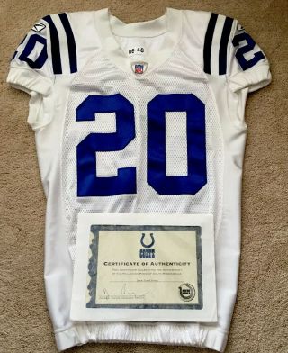 2006 Indianapolis Colts Game Issued Jersey Mike Doss Ohio State Sz 48