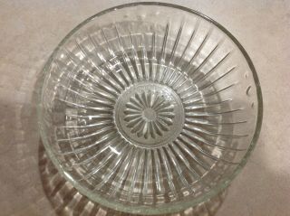 Vintage Eo Brody Art Deco Glass Bowl C933,  Cleveland,  Ohio Glass Co.  8 "