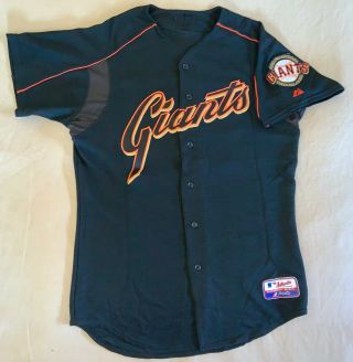 Todd Linden 2003 San Francisco Giants Game Worn Jersey Autographed Team
