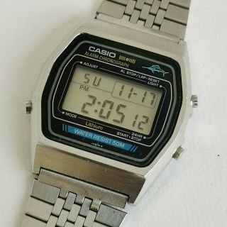 Vintage Casio Marlin W - 35 Watch