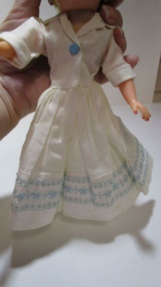 Vintage Blue And White Doll Dress That Fits Little Miss Revlon
