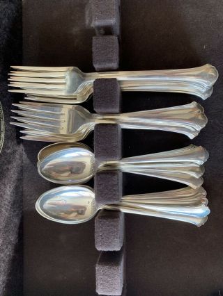 Chippendale by Towle Sterling Silver Flatware Service for 12 NO MONO (& More) 2