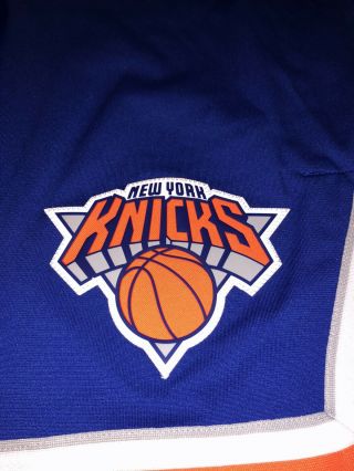 Kyle O’ Quinn York Knicks NBA Game Worn 9 (XL) Blue Shorts (STEINER) 2