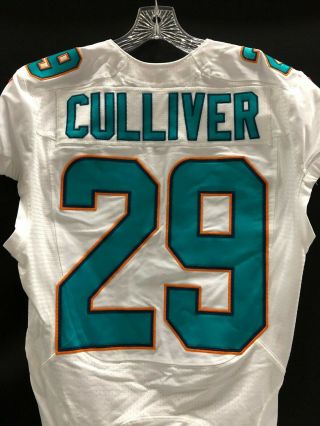 29 MIAMI DOLPHINS CHRIS CULLIVER GAME JERSEY FULL SET PANTS/SOCKS SIZE - 38 3