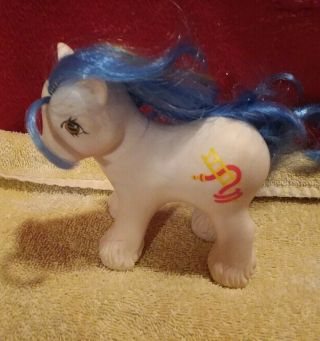 Vintage My Little Pony G1 BIG BROTHER CHIEF Clydesdale Fireman 2