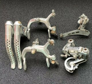 Shimano 600 Group Front Rear Derailleur Calipers Brake Levers Vintage