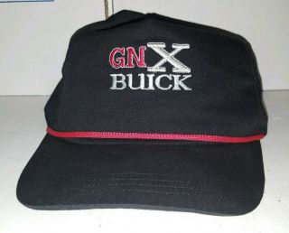 Vintage Buick Gnx Black Adjustable Baseball Cap Retro