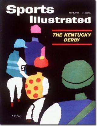May 7,  1962 Kentucky Derby Horse Racing Sports Illustrated A