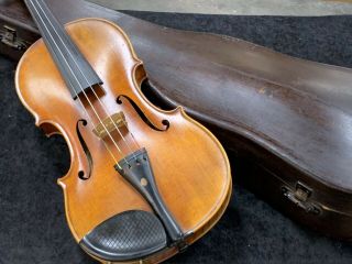 Antique Concert Heinrich Heberlein Full Size 4/4 Violin 1919 Guarnerius Style