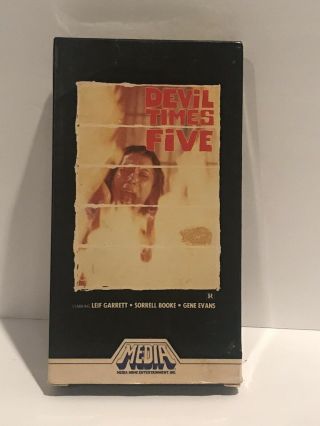 Vintage Devil Times Five Vhs 1982 Horror Usa 331
