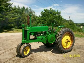 1937 John Deere Unstyled A Antique Tractor a b g h d m 2