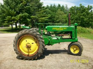 1937 John Deere Unstyled A Antique Tractor a b g h d m 3