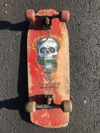 Vintage Mike Mcgill Powell Peralta 1984 Skate Board