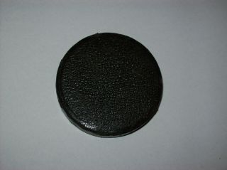 Early 49mm Leather Push On Front Lens Cap For Brass And Other Vintage Lenses