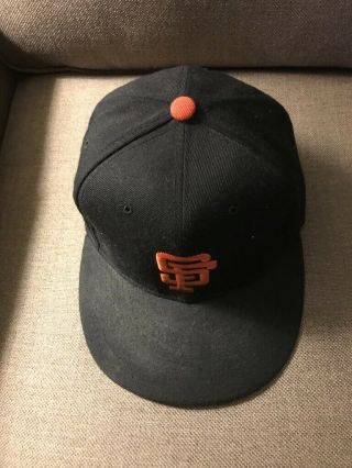 1991 Sf Giants Will Clark Game Worn Autographed Hat Cap W/coa