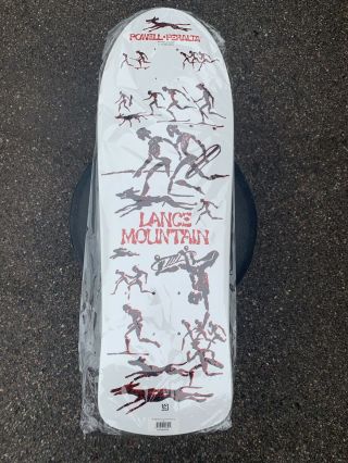 Lance Mountain Powell Peralta Skateboard Deck Reissue White