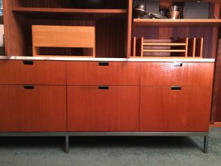 Mide Century Credenza By Florence knoll,  Cracked Top 2