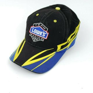 Team Lowes Racing Jimmie Johnson Nascar Hat Ball Cap Strapback Chase Authentics