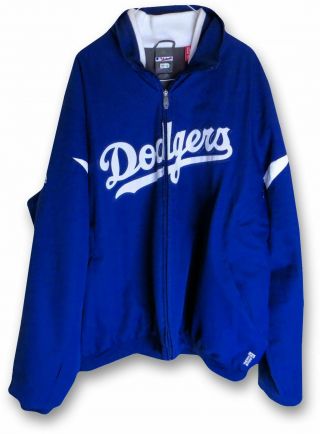 Peter Moylan 2013 Team Issue Los Angeles Dodgers On Field Jacket Mlb Ek645373