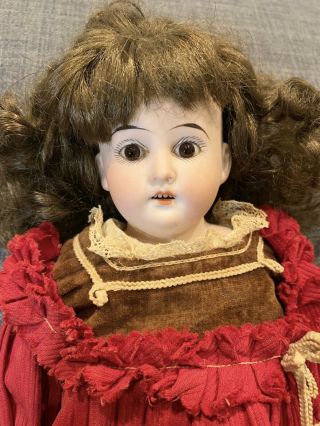 Antique German Cuno & Otto Dressel Bisque Head Doll