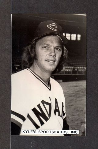 Dave Duncan Cleveland Indians Unsigned 3 - 1/8 X 5 B & W Staff Photo 1