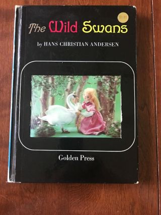 Vintage The Wild Swans Hans Christian Anderson 3d Picture Book Golden Press 1966