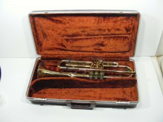 Vintage Olds Ambassador Fullerton Ca Trumpet W/ Case - 514797 Parts