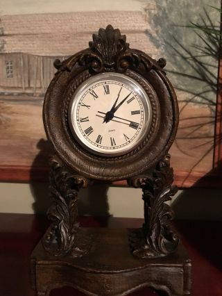 Rare Vintage Home Interior Clock Hard To Find.