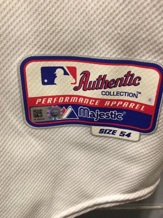 Albert Pujols Game Game Worn HR Jersey 2015 Photomatched Angels Cardinals 3