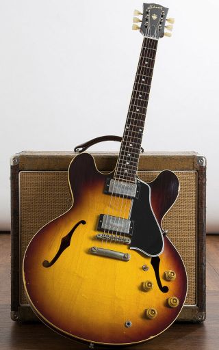 Gibson Custom Shop 1959 Es - 335 Dot Lightly Aged Antique Sunburst 2017