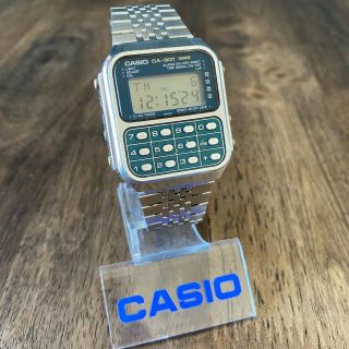 Rare Vintage 1981 Casio Ca - 901 Calculator Game Watch Made In Japan Module 134