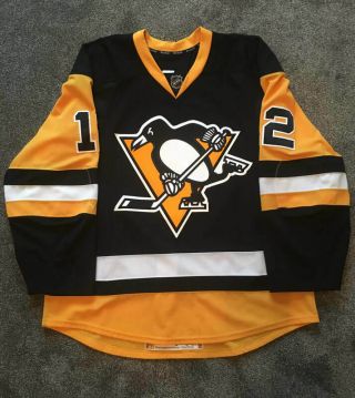 2015 2016 Pittsburgh Penguins Ben Lovejoy Game Worn Playoff Jersey Cup Year