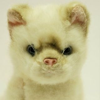 Russ Berrie Yomiko Siamese Plush Cat Kitten Collar Stuffed Animal Toy Vintage