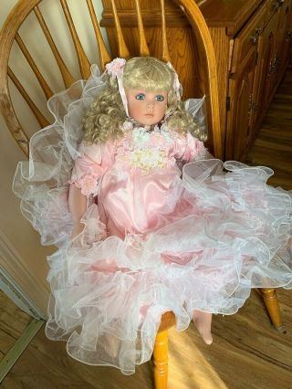 Savannah Collector Doll By Rustie And Danbury Limited Edition 34 Inches