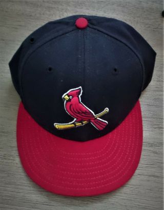 St.  Louis Cardinals Game Worn Hat - Mark Mcgwire
