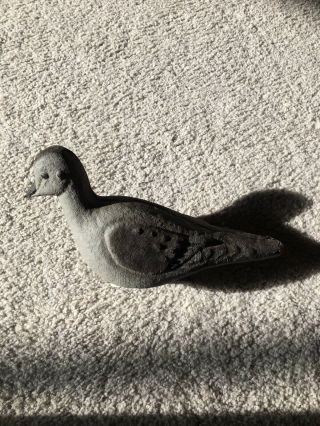 Vintage Paper Mache Dove Hunting Decoy