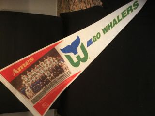 Nhl - Hartford Whalers - Felt Banner