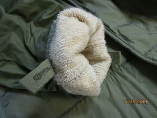 Vintage Korean War US Army Wool Pile Liner For For Field Jacket Men ' s Size L 2