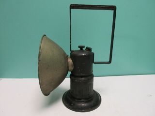 Vintage Antique Old Miners Carbide Lamp Lantern Lite Light