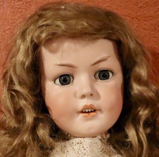 Rare 32 " Antique C1890 Simon Halbig 1279 Extremely Large Doll