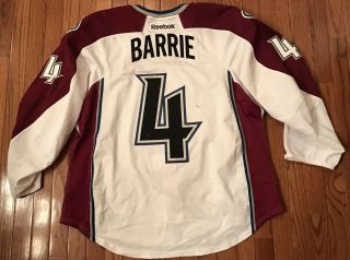 Colorado Avalanche Game Worn Jersey 2013 - 14,  Barrie
