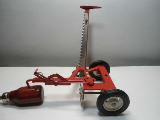 Vintage Tru Scale Sickle Bar Mower Metal Toy 1960 