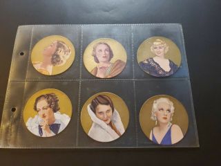 1939 Rothmans " Beauties Of The Cinema " (young/harlow/wray/crawford) Full - 24