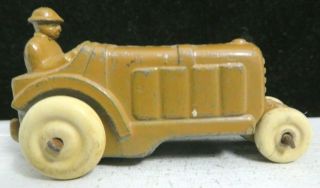 Vintage Barclay Lead Toy 2 3/4 " U.  S.  Army Tractor Bv - 009