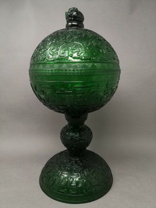 From Philip’s 17miles Old Estate Chinese Qianlong Peking Glass Vase Asian China 2