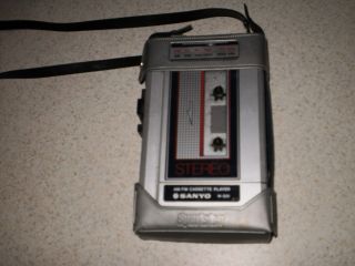 Vintage Sanyo M - G31 Am/fm Stereo Radio Cassette Player