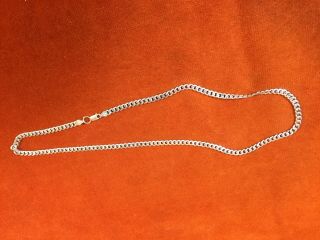Vintage Sterling Silver 925 Cuban Links Men’s Necklace 22” Italy 5mm 26 Grams