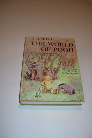 1957 Hc/dj Book A.  A.  Milne - The World Of Pooh - Illustrated By E.  H.  Shepard